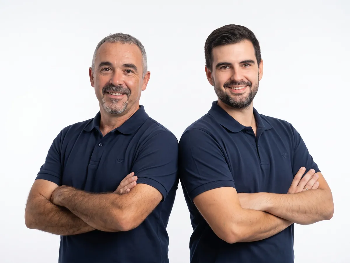 Juan José López Delgado y Fernando Martínez Merino, podólogos y cofundadores de 3D Podiatry Solution